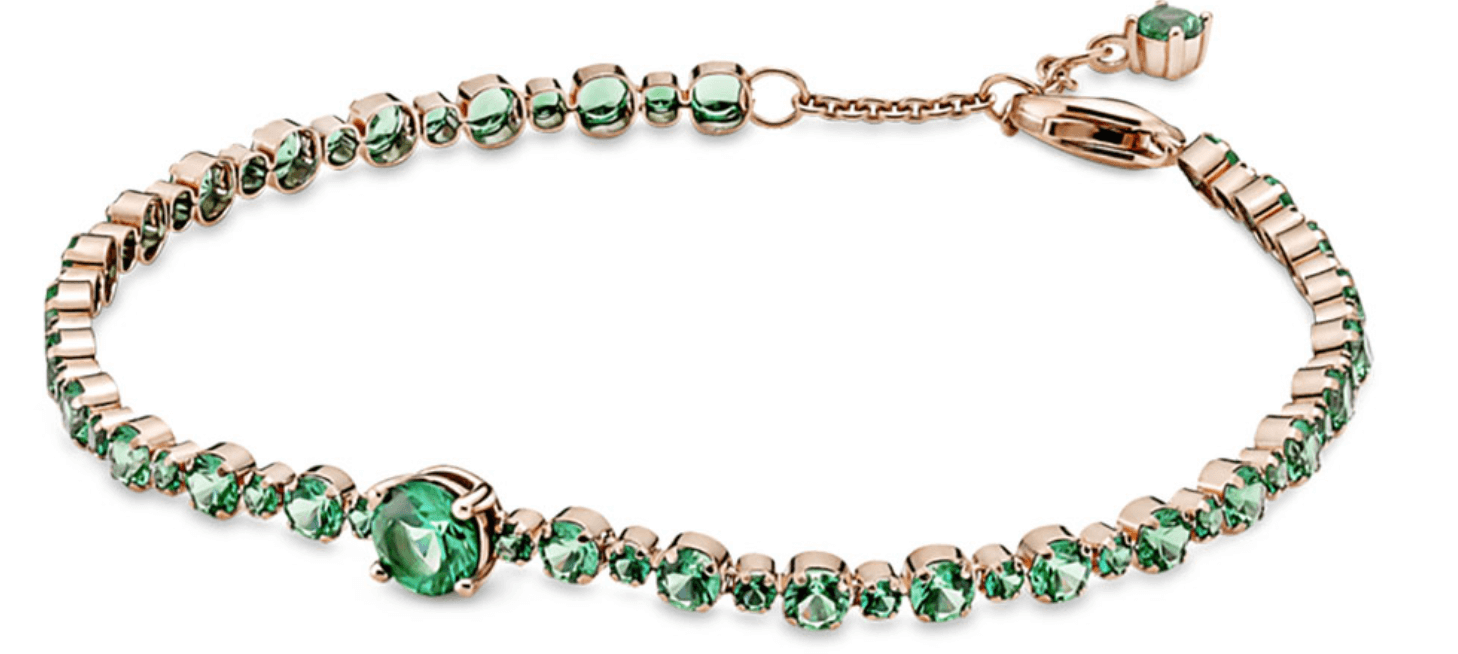 Sparkling Pavé Tennis Bracelet