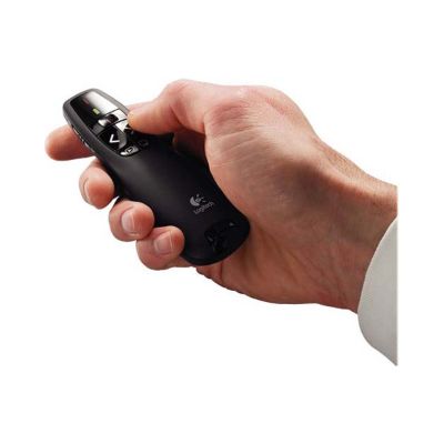 Logitech - Wireless Presenter, R400, Red Laser, 50 Feet