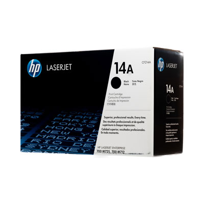 HP - Toner, Laserjet, 14A, Black