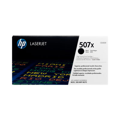 HP - Toner, 507X, Black