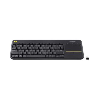 Logitech - Wireless Touch Keyboard w/Trackpad, K400 Plus