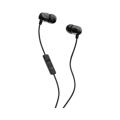 Skullcandy - Earphones, Wired, w/ Mic, Black