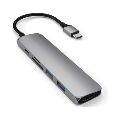 Satechi - Adapter, Type- C, Multi Port, Space Grey