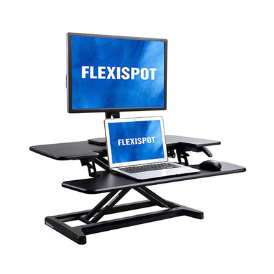 Loctek - Sit-Stand Motorized Desk Riser, 35"