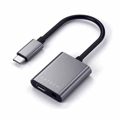 Satechi - Adapter, Type- C to 3.5 MM Audio, Space Grey
