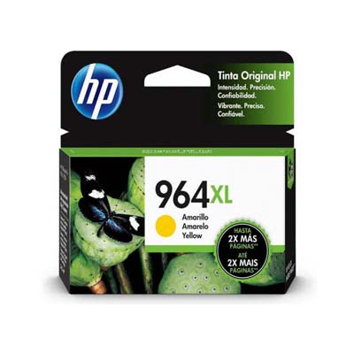 HP - 964XL , Yellow, Ink Cartridge
