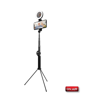 Tzumi - Selfie Stick, 5.5 Feet, Bluetooth