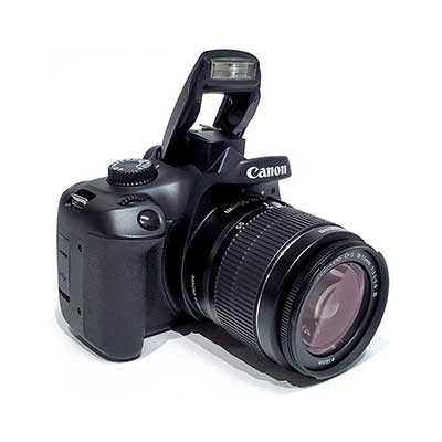 Canon - DSLR T100 4855DCIII Camera with 18-55mm Lens Kit