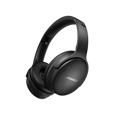 Bose - QuietComfort 45 Noise-Canceling Wireless Over-Ear Headphones, Triple Black