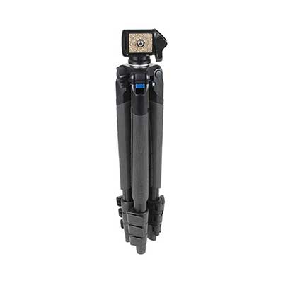 Slik - Sprint Mini III Travel Tripod with SBH-100 DQ Compact Ball Head, Matte Black