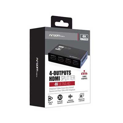 Argomtech - 4-Channel HDMI Splitter