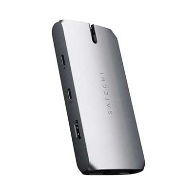 Satechi - USB Type-C On-the-Go Multiport Adapter, Space Gray