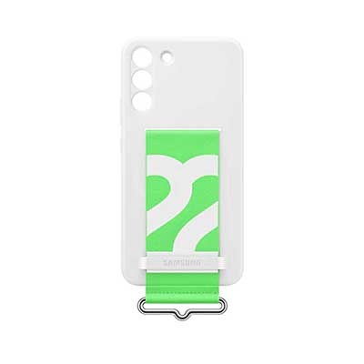 Samsung - Galaxy S22+ white Silicone Cover Strap