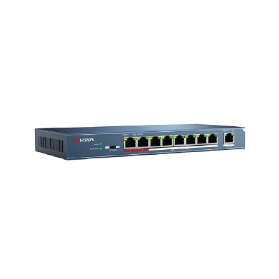 Hikvision - 8 Port Fast Ethernet Full Managed POE Switch