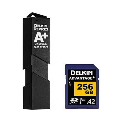 Delkin Devices - USB 3.1 Gen 1 SD & microSD A2 Memory Card Reader