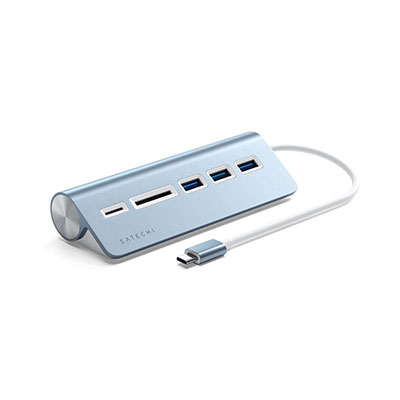 Satechi - USB Type-C Combo Hub, Blue