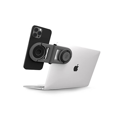 STM - MagArm, MagSafe Accessory - Mount iPhone on Laptop or Monitor, Grey
