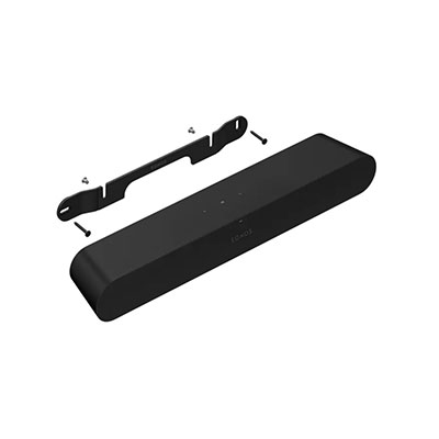 Sonos - Wall Mount for Sonos Ray, Black