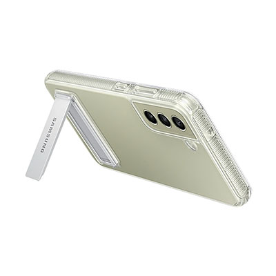 Samsung - Galaxy S21FE Clear Standing Cover