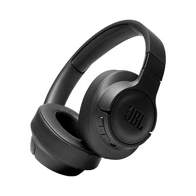 JBL - Tune Noise-Canceling Wireless Over-Ear Headphones, Black