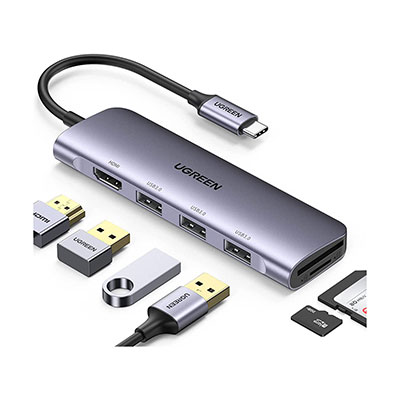 Satechi - Aluminum USB-C Mobile Pro SD Adapter with USB-C