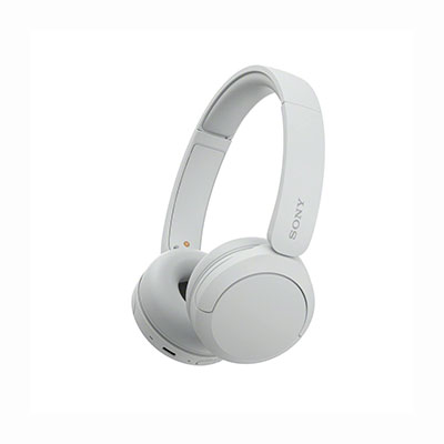 Sony - Wireless Headphones Bluetooth On-Ear Headset with Microphone, White