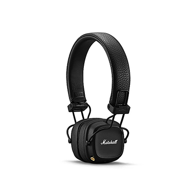 Marshall - Major IV Bluetooth Headphone with wireless charging - Black
