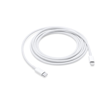 Case Logic - USB Type-C Male to Lightning Male Fabric Cable (Black, 6')