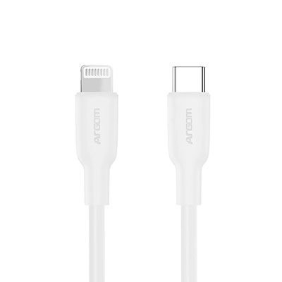 Argomtech - TYPE-C TO LIGHTNING 30W SILICONE CABLE 1.8M/6FT - DURA FLEX