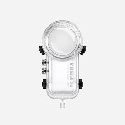Insta360 - X3 Invisible Dive Case - Clear