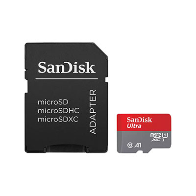 SanDisk - Ultra microSD 256GB with SD Adapter