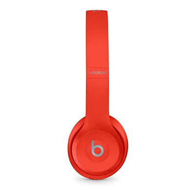 Beats - Beats Solo3 Wireless On-Ear Headphones - Apple W1 , Class 1 Bluetooth - Red