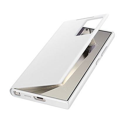 Samsung - Galaxy S24 Smart View Wallet Case - White