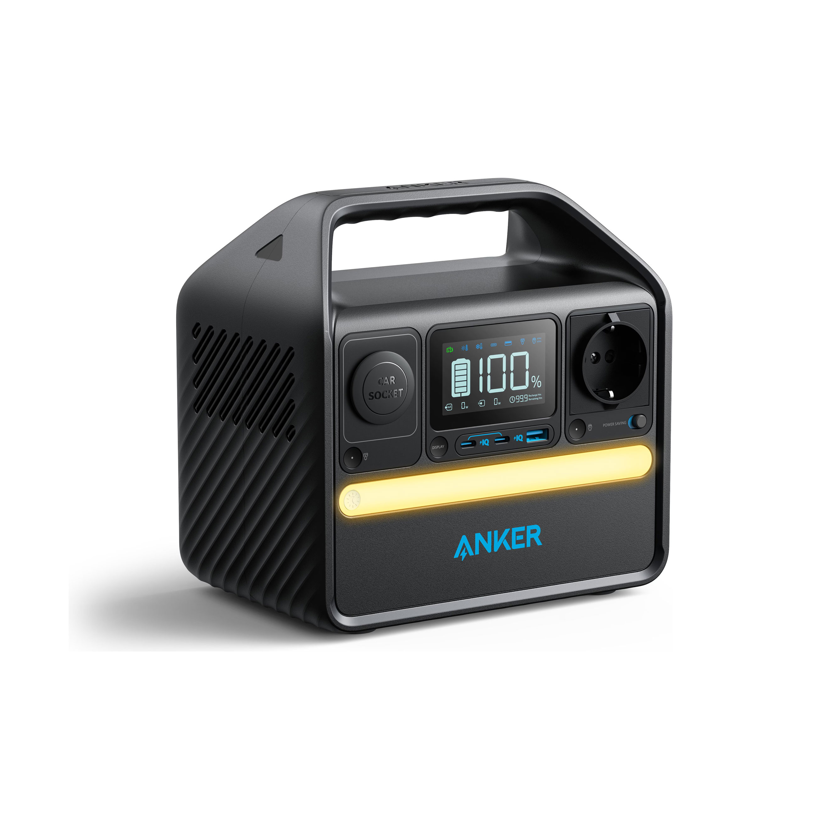 Anker - 522, Portable Power Station - 299Wh | 300W