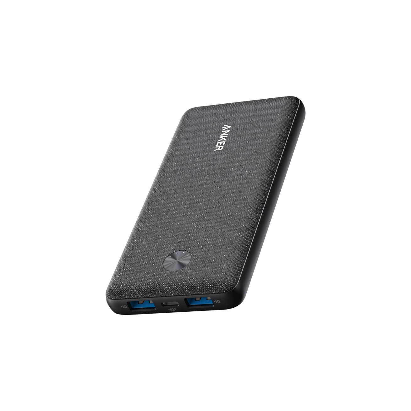 Anker - Power Bank(10000mAh, 20W, 3-Port) - Black