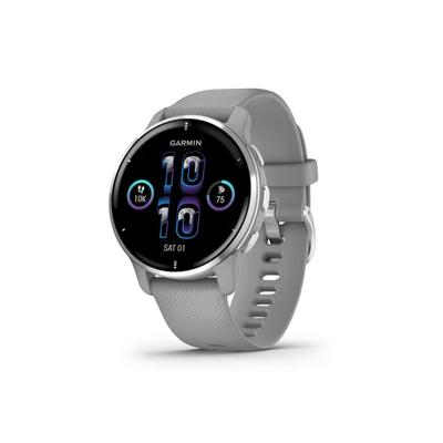 Garmin - Venus 2 Plus Health & Fitness Smartwatch 43mm - Gray