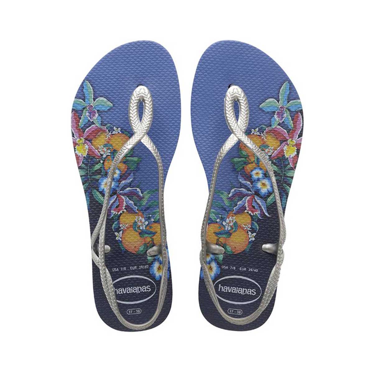 Luna Print Blue
