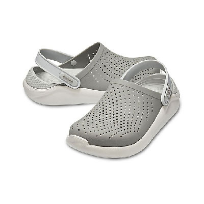 LiteRide Clog Smoke/Pearl White