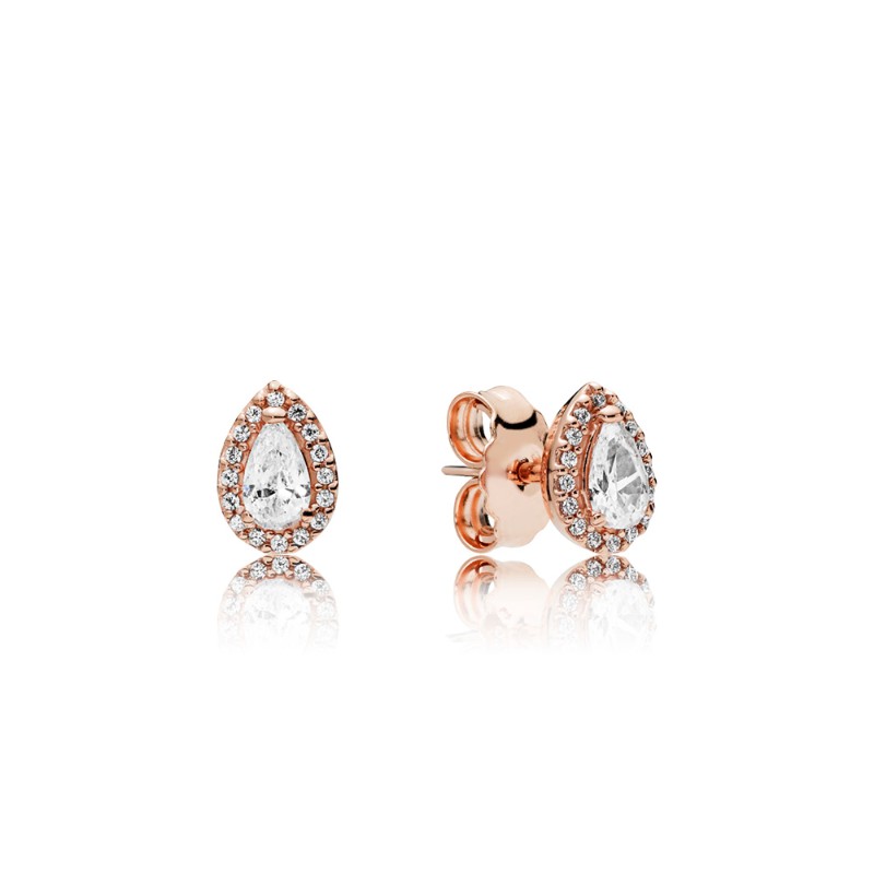 Radiant Teardrops, Clear CZ