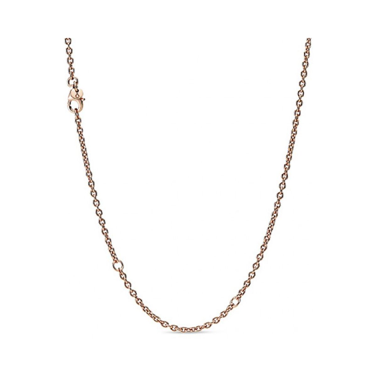Cable Chain Necklace, Pandora Rose