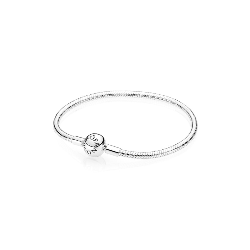 Smooth Silver Clasp Bracelet