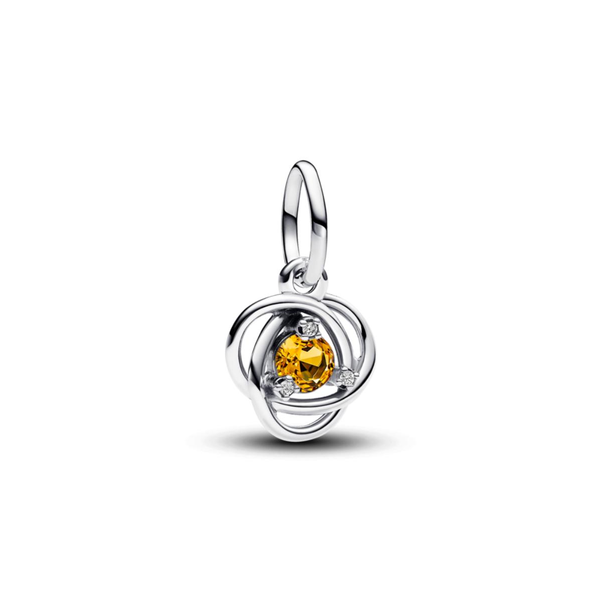 November Honey Eternity Circle ZC03 Charm