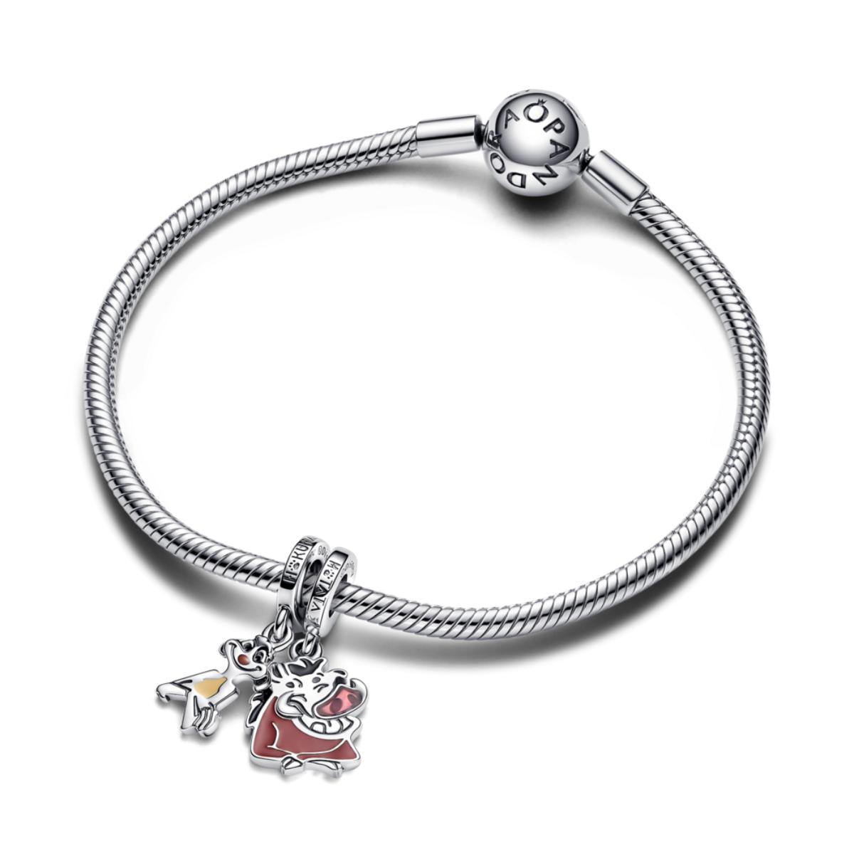 Disney The Lion King Timon & Pumbaa Splittable ZC03 Charm