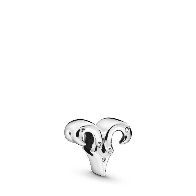 Sparkling Aries Zodiac Charm