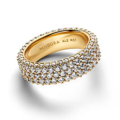 Pandora Timeless Pav? Triple-row Ring
