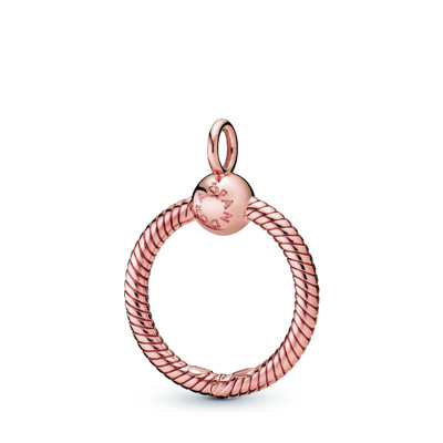 Pandora Moments O Pendant, Pandora Rose