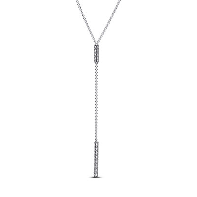 Pandora Timeless Pav&eacute; Prism Drop Necklace