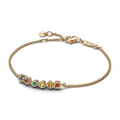 Marvel The Avengers Infinity Stones Chain Bracelet