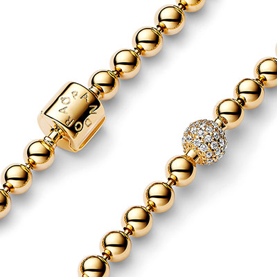 Beads & Pav&eacute; Bracelet