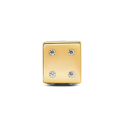 Sparkling Dice Charm